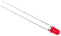 hlmp-k101 Broadcom1.8 V Red LED 3mm Through Hole, HLMP-K101