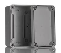 el161 HellermannTyton EL Series Grey Polystyrene Junction Box, IP67, 162x78x116mm