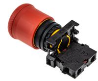 216515-m22-pvk01 Eaton RMQ Titan M22 Series Pull Release Emergency Stop Push Button, Panel Mount, 22mm Cutout, 1NC, IP66, IP67, IP69K