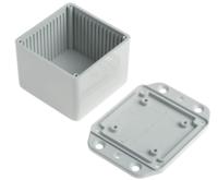 bim2008ip-gy CAMDENBOSS Series 2000 Series Grey ABS Enclosure, IP65, Flanged, Grey Lid, 75 x 55 x 42mm