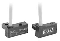 d-a73z SMC Reed Pneumatic Cylinder & Actuator Switch, D-A7 Series, 24 V dc, 100 V ac, with LED indicator