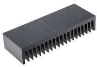 sk47-75-sa Fischer Elektronik Heatsink, Universal Rectangular Alu, 1.05K/W, 75 x 200 x 40mm