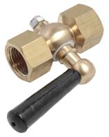 352-2014 RS PRO Pressure Gauge Cock 1/2 in BSP Female 1/2 in BSP Female