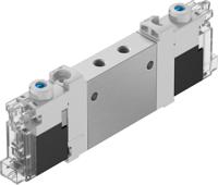 vuvg-lk10-t32c-at-m5-1h2l-s Festo 3/2 Solenoid Valve - Solenoid/Spring Metric M5 VUVG Series 24V dc, 8042538