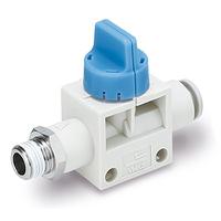 vhk3a-02s-08f SMC Finger Valve Air Operated Pneumatic Manual Control Valve VHK Series, Rc 1/4, 1/4mm, VHK3A-02S-08F