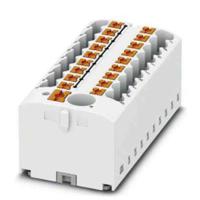 3273386 Phoenix Contact Distribution Block, 19 Way, 4mm², 24A, 450 V, White