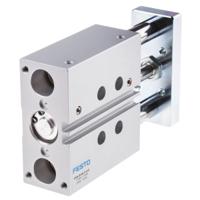 dfm-20-40-p-a-gf Festo Pneumatic Guided Cylinder - 170843, 20mm Bore, 40mm Stroke, DFM Series, Double Acting
