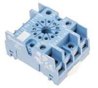 9027sma Finder 90 250V ac DIN Rail Relay Socket, for use with 60.13