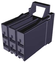 1318095-2 TE Connectivity, Dynamic 3000 Female Connector Housing, 5.08mm Pitch, 6 Way, 2 Row