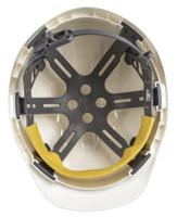 ajf030-000-100 JSP EVO2 White Safety Helmet, AdjustableVentilated