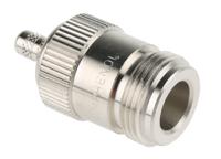 n6121a1-nt3g-1-50 Amphenol RF, Jack Cable Mount N Connector, 50Ω, Crimp Termination, Straight Body