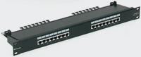 gpcpnlf24ok2m Brand-Rex GigaPlus Series Cat5e 24 Port RJ45 RJ Patch Panel FTP 1U Black