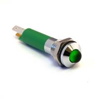 19080355 CML Innovative Technologies 1908X35X Series Green Panel Mount Indicator, 24V dc, 8mm Mounting Hole Size, IP67