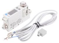 pfm725s-c6-a-w SMC PFM Series Integrated Display Flow Switch for Dry Air, Gas, 0.5 L/min Min, 25 L/min Max