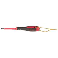 tahbe-8050s Bahco Slotted  Screwdriver, 5.5 x 1 mm Tip, 125 mm Blade, VDE/1000V, 247 mm Overall