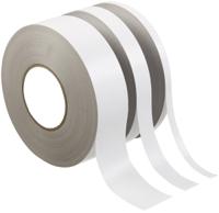 125-4302 RS PRO White Double Sided Paper Tape, Non-Woven Backing, 12mm x 50m