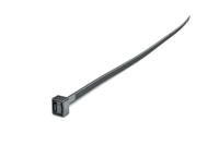 132-37530-ct375-pa66hs-bk HellermannTyton Cable Tie, 375mm x 7.6 mm, Black Polyamide 6.6 (PA66), Pk-50