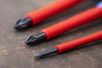 be-9888s Bahco Pozidriv; Slotted Insulated Screwdriver Set, 7-Piece