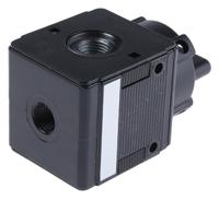 0821300901 EMERSON ? AVENTICS Rotary Knob 3/2 Pneumatic Manual Control Valve NL2-BAV Series, G 1/4, 1/4in, III B