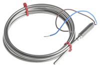 159-130 RS PRO Type K Thermocouple 2m Length, 3mm Diameter → +1100°C