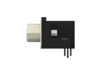 2301844-2 TE Connectivity 2301844 9 Way Right Angle Board Mount PCB D-sub Connector Receptacle, 2.77mm Pitch, with Boardlock