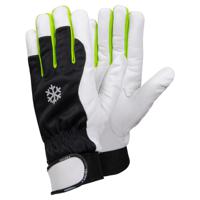 335-10 Tegera Fleece Leather Work Gloves, Size 10
