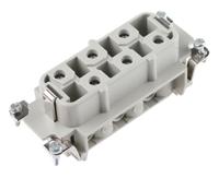 10171000 EPIC Heavy Duty Power Connector Insert, 35A, Female, H-BS Series, 6 Contacts