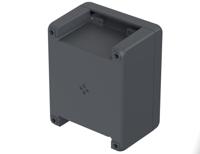 00163234 Bopla Bocube Alu Series Graphite Grey Aluminium General Purpose Enclosure, IP66, IP68, IP69, IK09, Graphite Grey Lid,
