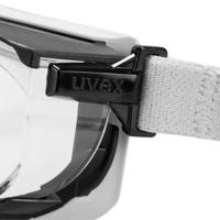 9307375 uvex carbonvision, Scratch Resistant Anti-Mist Safety Goggles with Clear Lenses