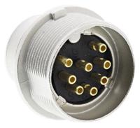 sfv-80 Lumberg, SFV 8 Pole M16 Din Plug, DIN EN 60529, 5A, 60 V ac IP40, Male, Panel Mount