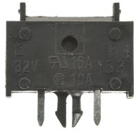 01530008z Littelfuse 15A PCB Mount Fuse Holder, 32V dc