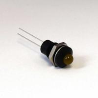 19041002 CML Innovative Technologies 1904X00X Series Yellow Panel Mount Indicator, 2.1V, 8mm Mounting Hole Size