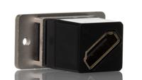 267-1276 RS PRO 29 mm x 35.5 mm x 19 mm 1 Way Female to Female Feedthrough HDMI Connector 40 V ac