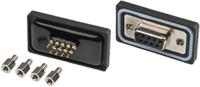 sdb-09pffp-sl8001 Amphenol Industrial SDB 9 Way Through Hole D-sub Connector Socket