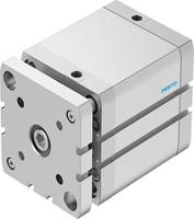 adngf-80-60-pps-a Festo Pneumatic Compact Cylinder - 574065 80 mm Bore, 60 mm ADNGF-80-60-PPS-A Series, Double Acting Acting