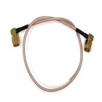 bu-4150032mm250 Mueller Electric BU Series Male SMA Right Angle to Male SMA Right Angle, 250 mm 50 Ω
