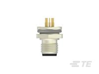 t4132012081-000 TE Connectivity Circular Connector, 8 Contacts, Front, M12 Connector, Plug, Male, IP67, M12 Series