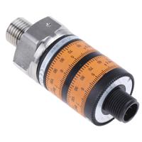 pk7524 ifm electronic Pressure Switch, 0bar Min, 10bar Max, PNP-2NO Output, Relative Reading