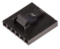 104257-5 TE Connectivity, AMPMODU MTE Female Connector Housing, 2.54mm Pitch, 6 Way, 1 Row