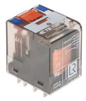 pt270024-4-1419111-2 TE Connectivity PCB Mount Power Relay, 24V dc Coil, 12A Switching Current, DPDT