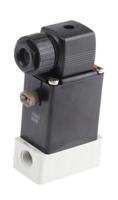 078559 Burkert Solenoid Valve , 3 Port, NO/NC, 230 V ac 1/4 in G, 6.35 mm