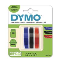 s0847750 Dymo DYMO Black, Blue, Red on White Label Printer Tape, 3 m Length, 9 mm Width