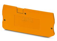 1080116 Phoenix Contact D-PT 4-TWIN OG Series End Cover for Use with DIN Rail Terminal Blocks