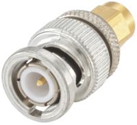 32s151-s00l5 Rosenberger Straight 50Ω RF Adapter SMA Plug to BNC Plug 18GHz
