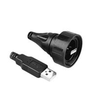 px0840aa3m00 Bulgin USB 2.0, Male USB A to Male USB A, 3m