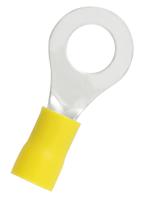 178-8670 RS PRO Insulated Ring Terminal, 8.4mm Stud Size, 4mm² to 6mm² Wire Size, Yellow
