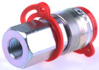 101151202 CEJN Steel Female Hydraulic Quick Connect Coupling, G 1/4 Female