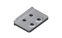 8660130 Rittal Adapter Base/Plinth Adaptor for Use with VX Base/Plinth System
