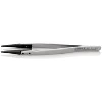 92-81-01 Knipex 130 mm, Stainless Steel, Carbon Fibre Reinforced Plastic, Smooth, ESD Tweezer
