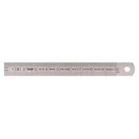 1010010010 Vogel 100mm Steel Metric Ruler